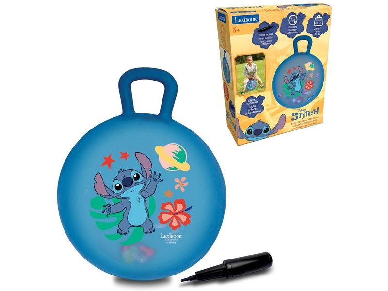 Lexibook Hüpfball Stitch Electronic Blau 45 cm