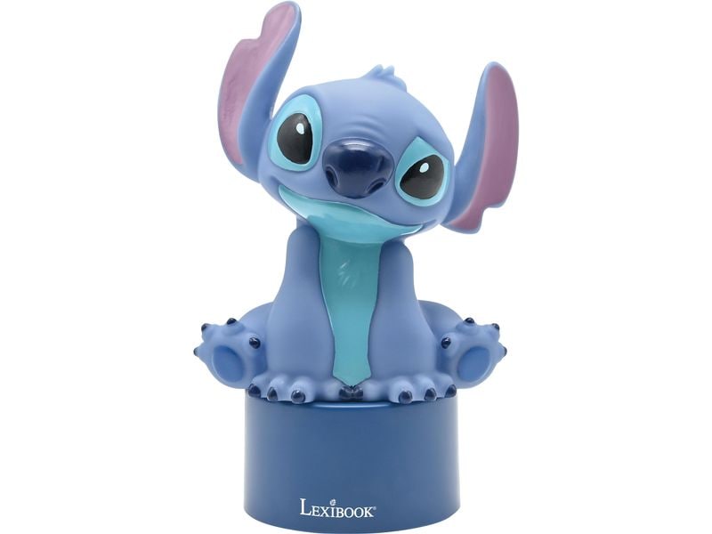 [2085087] Lexibook Nachtlicht Stitch Bluetooth (Blau)