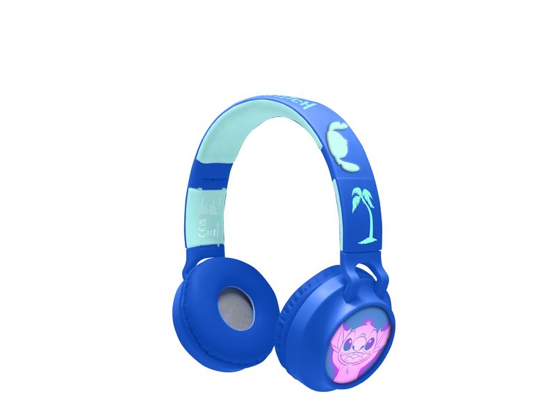 Lexibook Bluetooth/Kabelkopfhörer 3D Stitch Blau