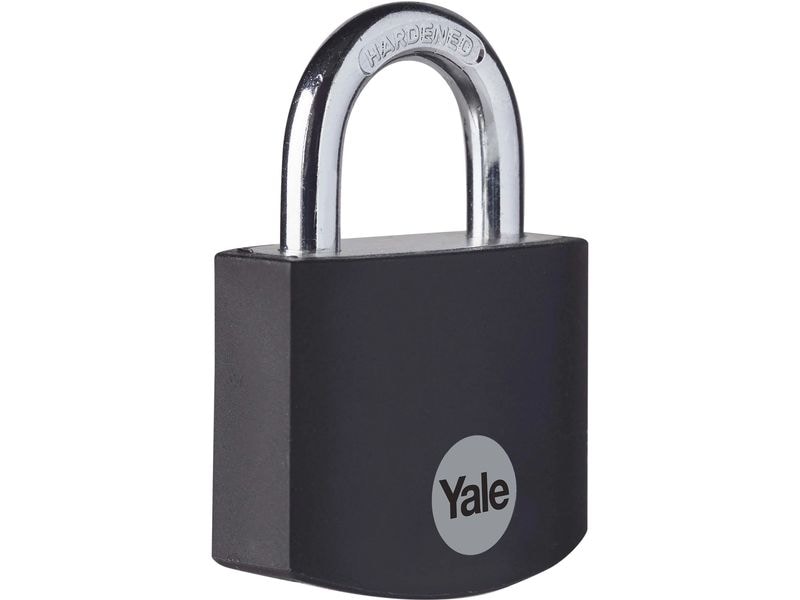 Yale Vorhängeschloss YE3B 38/19 Schwarz Aluminium/Stahl