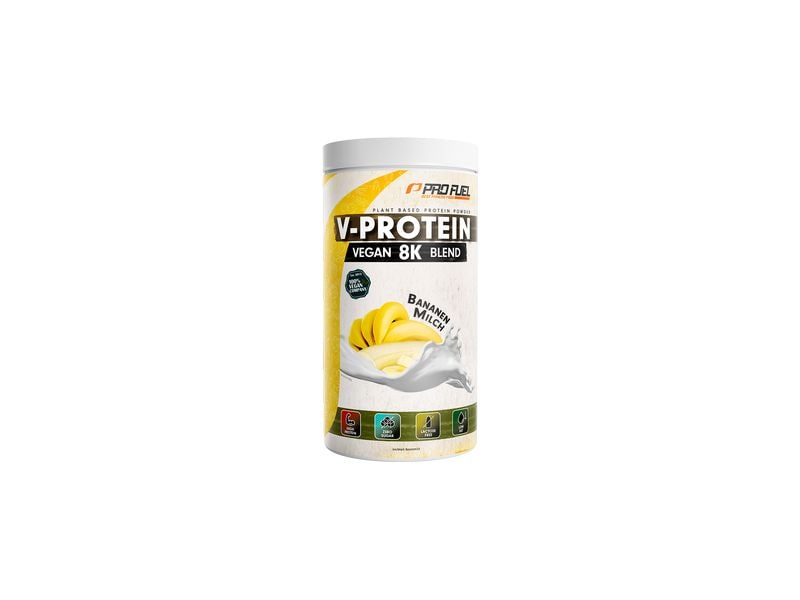 [2095832] ProFuel Pulver V-Protein 8K Blend Bananen Milch 750 g (Banane)