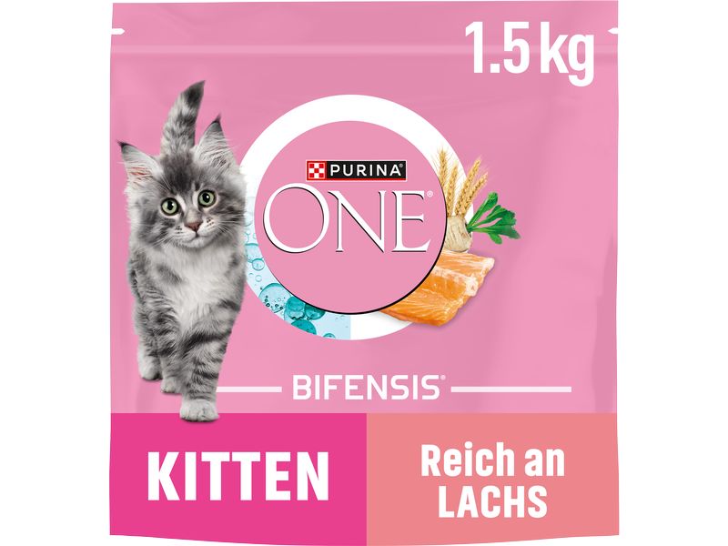[2099411] Purina ONE Trockenfutter Junior Lachs 1.5 kg (Lachs)
