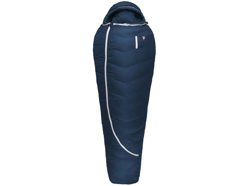Grüezi Bag Schlafsack DownWool Summer Light 2.0 2 °C 200 cm, Blau