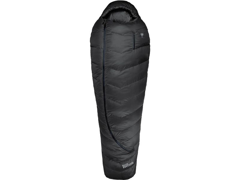 Grüezi Bag Schlafsack DownWool Subzero 2.0 -8 °C 185 cm, Schwarz