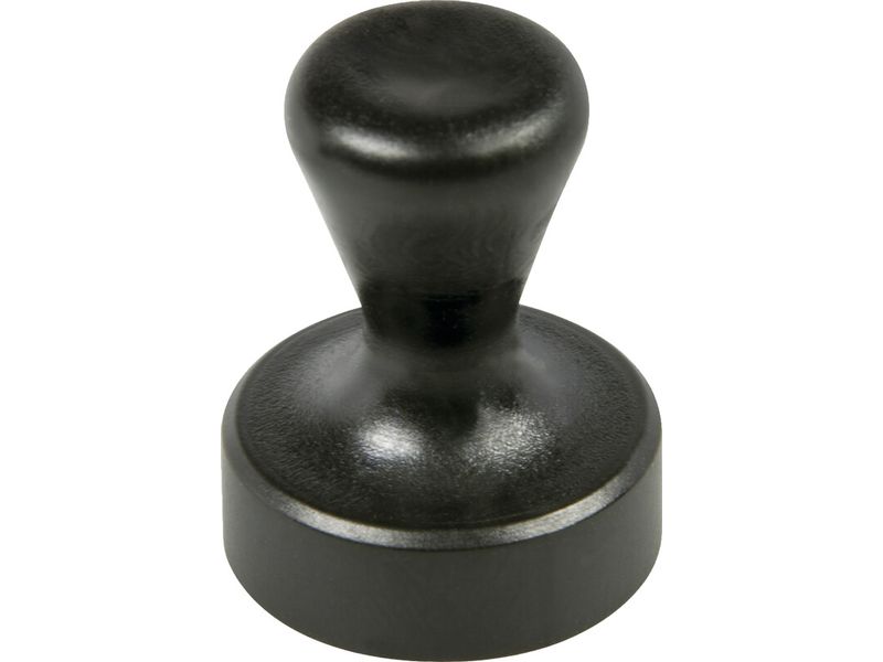 [2098504] Berec Haftmagnet Ø 17 mm 2 Stück, Schwarz (Schwarz)