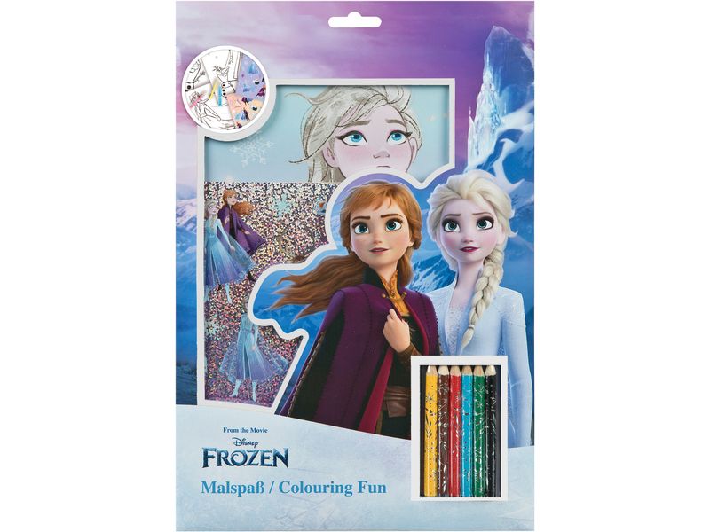 Undercover Malset Malspass Frozen, 51-teilig