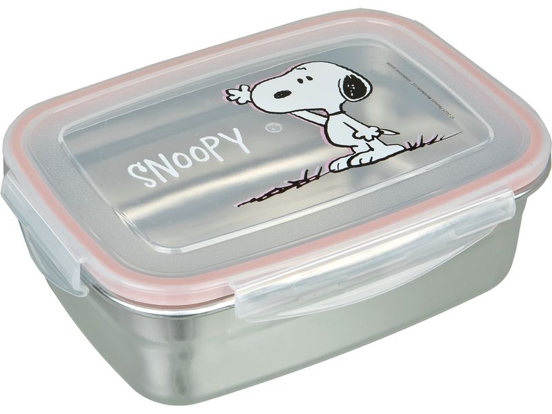 Undercover Lunchbox Edelstahl Peanuts Orange/Silber