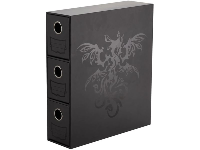 Dragon Shield Sammelordner Fortress Card Drawers Black