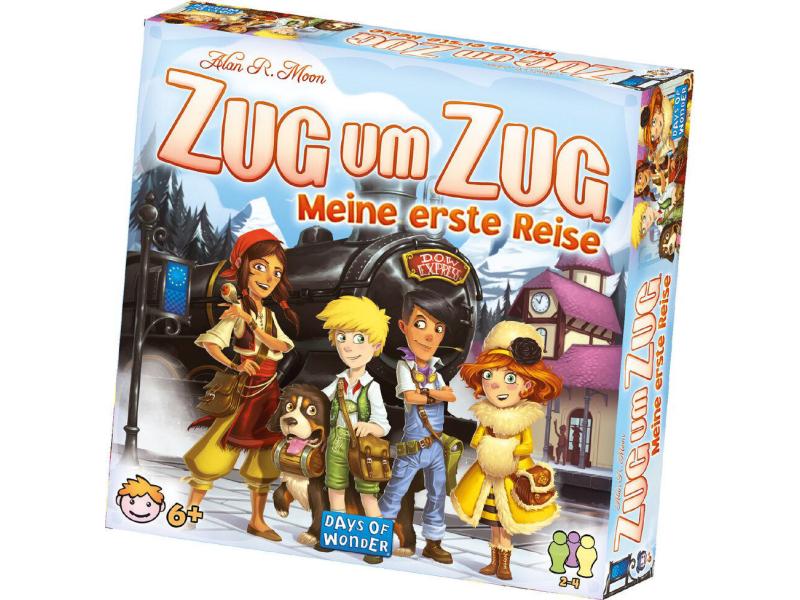 Days of Wonder Familienspiel Zug um Zug – Meine erste Reise