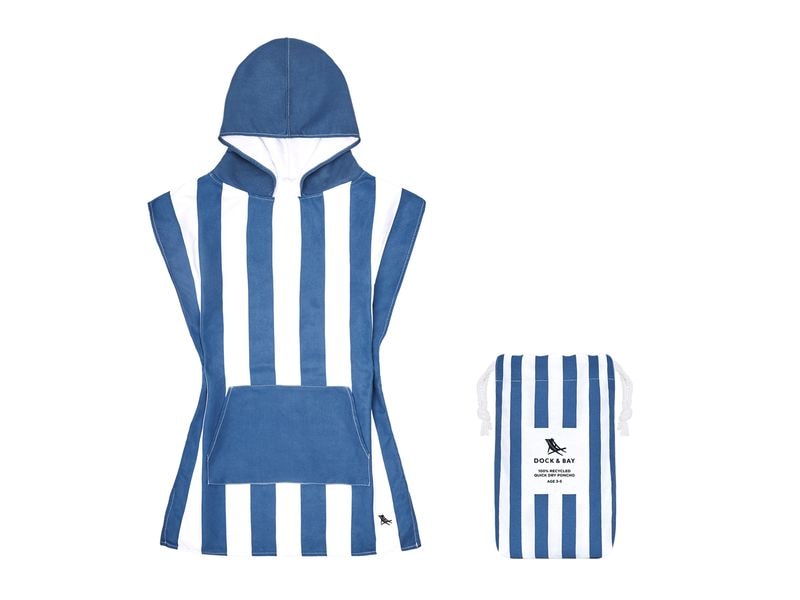 Dock & Bay Badeponcho 3-5, Blau