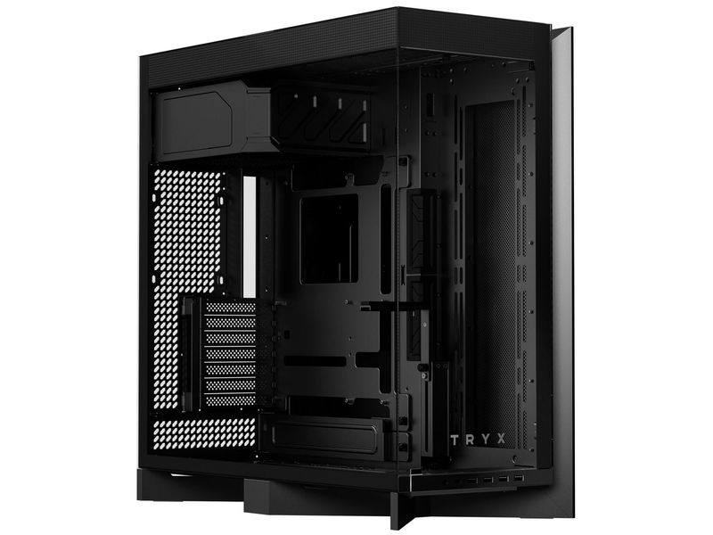 [2100577] Tryx PC-Gehäuse Luca L70 Schwarz (Schwarz)