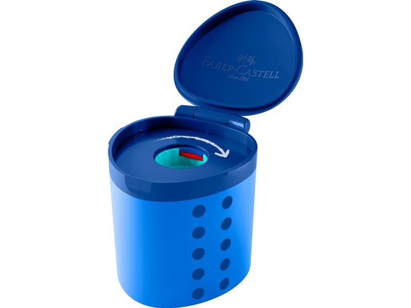 Faber-Castell Spitzdose Grippy inklusive Schneidschutz