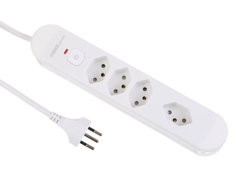 FURBER.power Steckdosenleiste Tuttovario 4 x T13