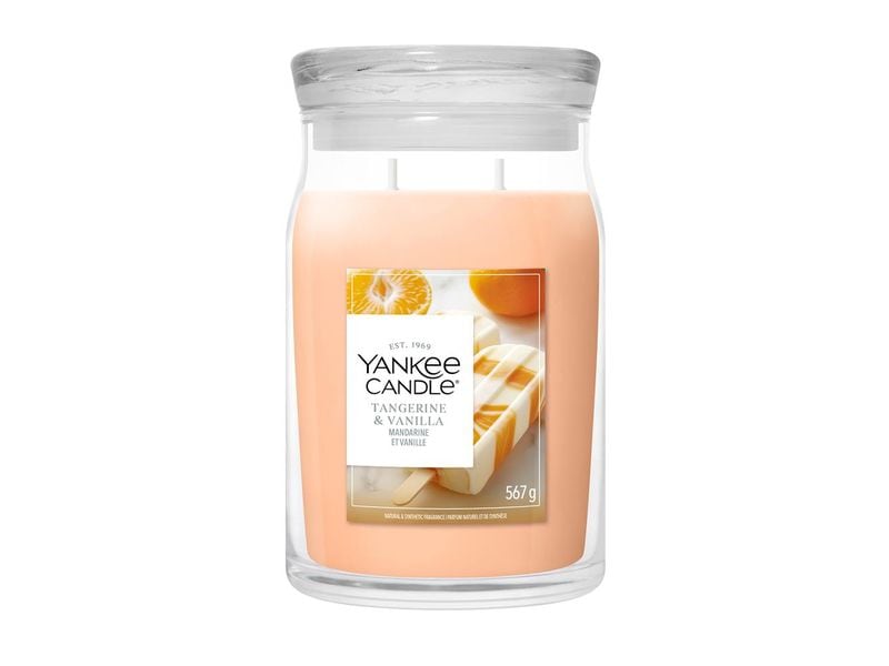 Yankee Candle Signature Duftkerze Tangerine & Vanilla Signature Large Jar