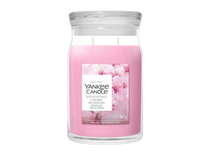 Yankee Candle Signature Duftkerze Enchanting Cherry Blossom Signature Large Jar