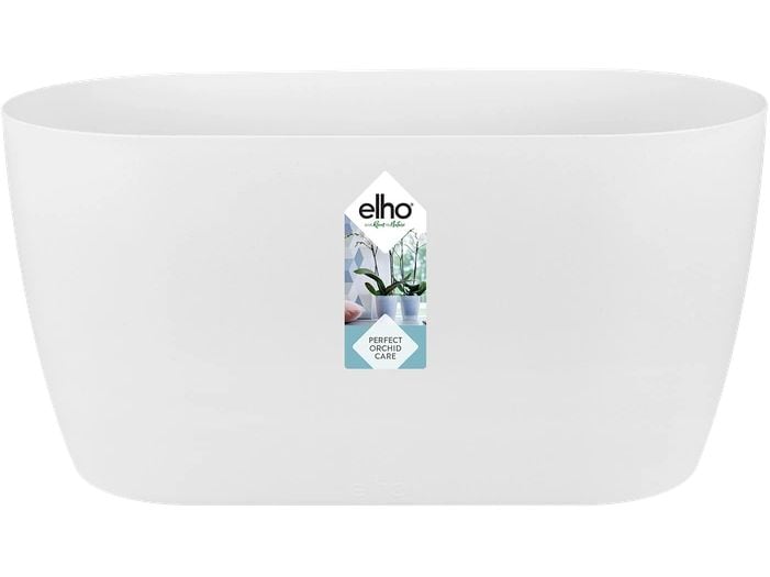 Elho Blumentopf Brussels Orchidee DUO 2.8 l, Weiss