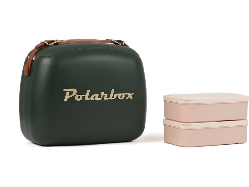 [2106983] Polarbox CoolerBag 6 l waldgrün-gold (Grün)