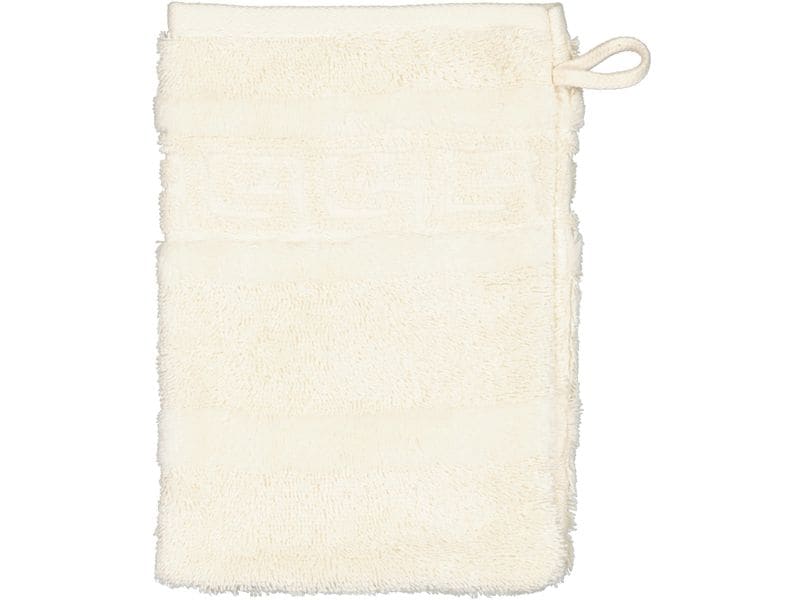 Cawö Waschhandschuh Noblesse 16 x 22 cm, Beige