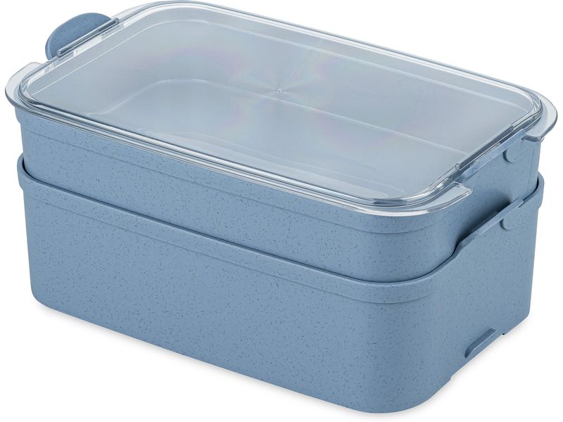 Koziol Lunchbox Stakk 2 l, Blau