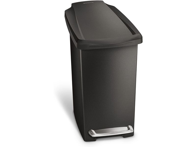 Simplehuman Treteimer Slim Step Can 10 l Schwarz