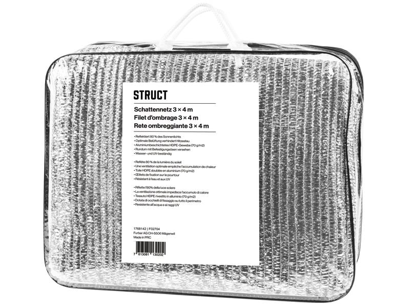 [1768142] STRUCT Schattennetz 3 x 4 m (400 cm)