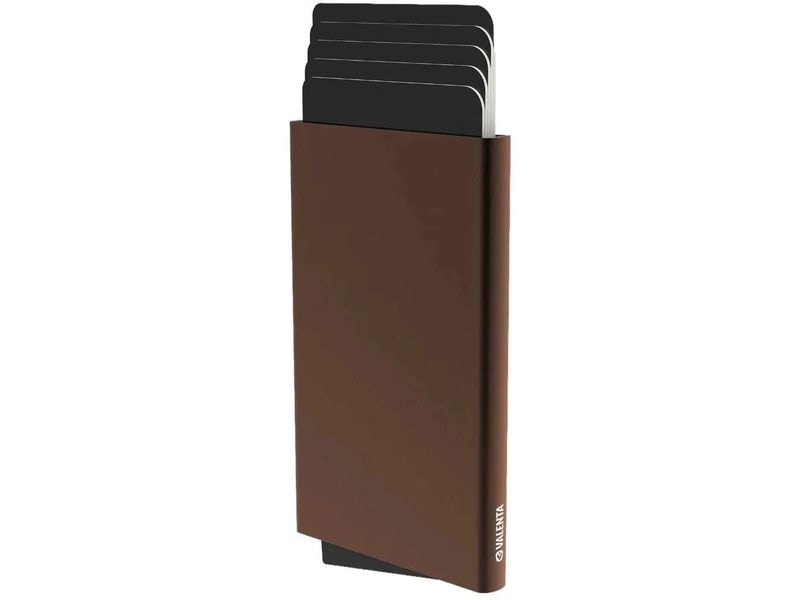 Valenta Cardprotector Alu MagSafe Plus Dark Brown