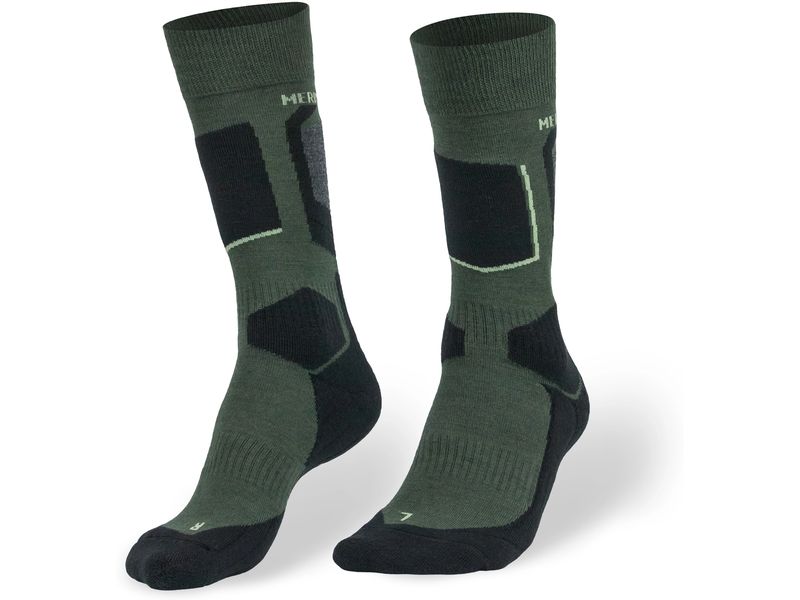 Merino & More Wandersocken Unisex 39-41, Grün