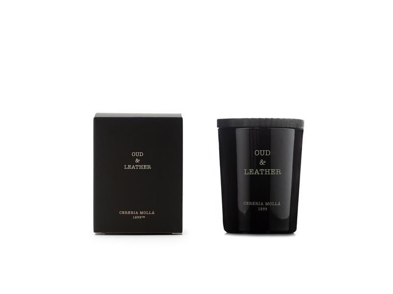 Cerería Mollá Duftkerze Oud & Leather 70g