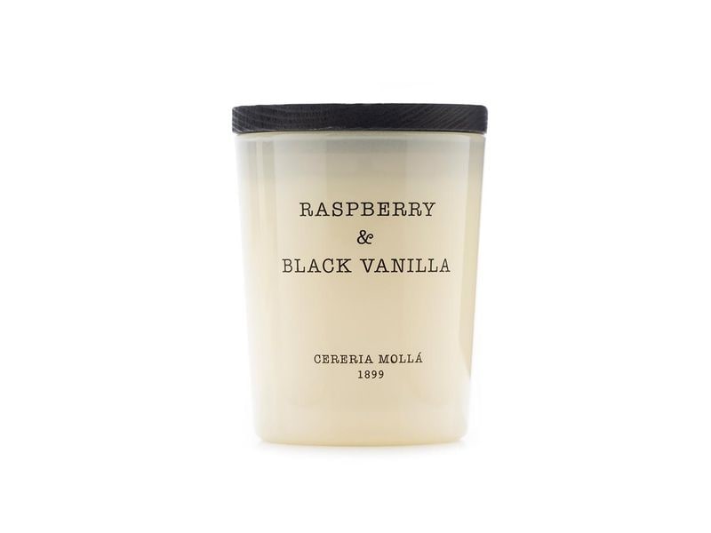 Cerería Mollá Duftkerze Raspberry & Black Vanilla 70 g
