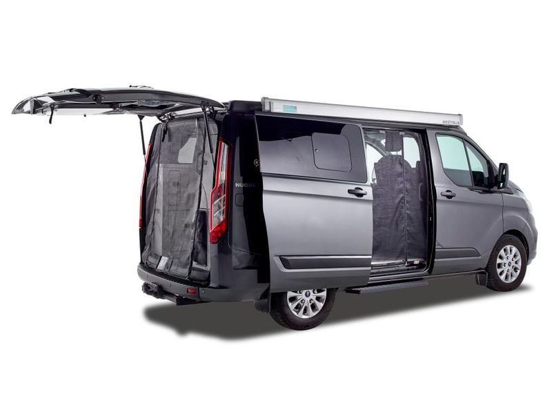 Van Quito Schiebetürenmoskitonetz, Magnet RV, fine-mesh