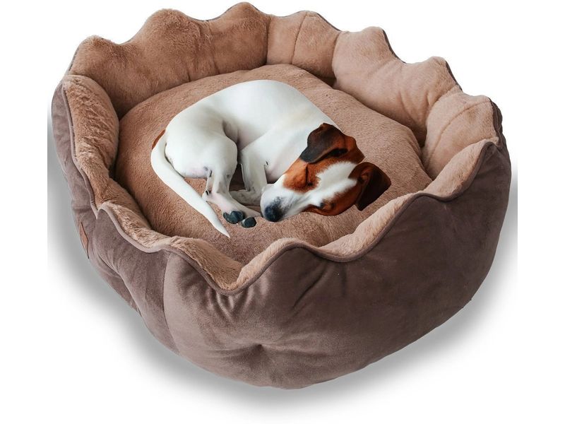 [2106934] Paws & Whiskers Hunde-Bett Elsa Dog M Braun (60 cm)