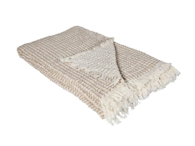[2128826] Eskimo Decke Antigua Decke 130 x 200 cm, Beige (Beige)
