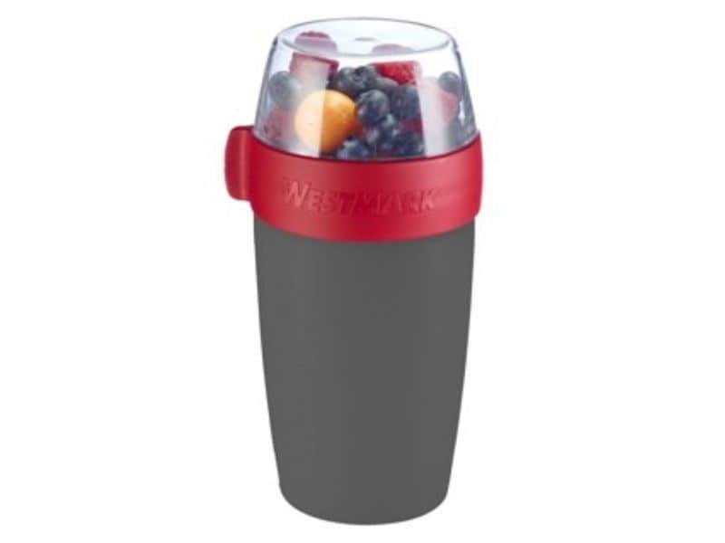 Westmark Westmark Müslibecher anthrazit 700 ml Rot
