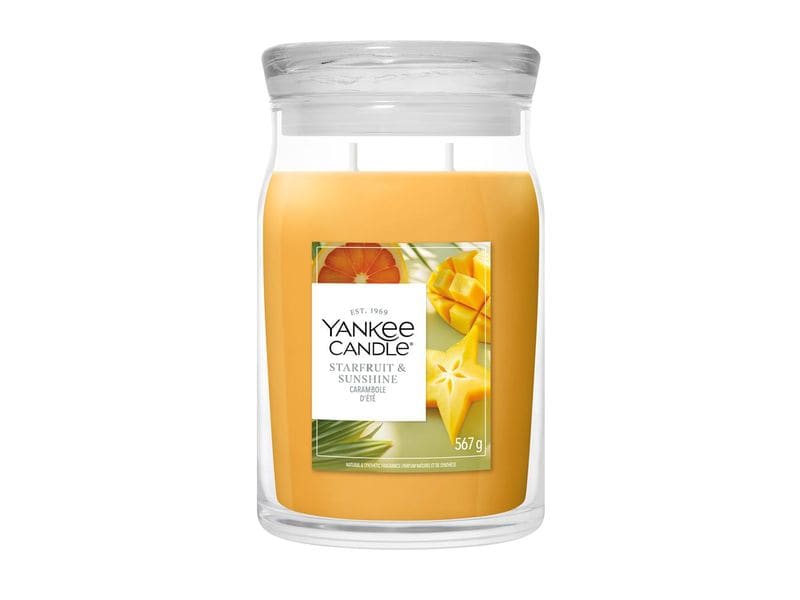 Yankee Candle Signature Duftkerze Starfruit & Sunshine Signature Large Jar