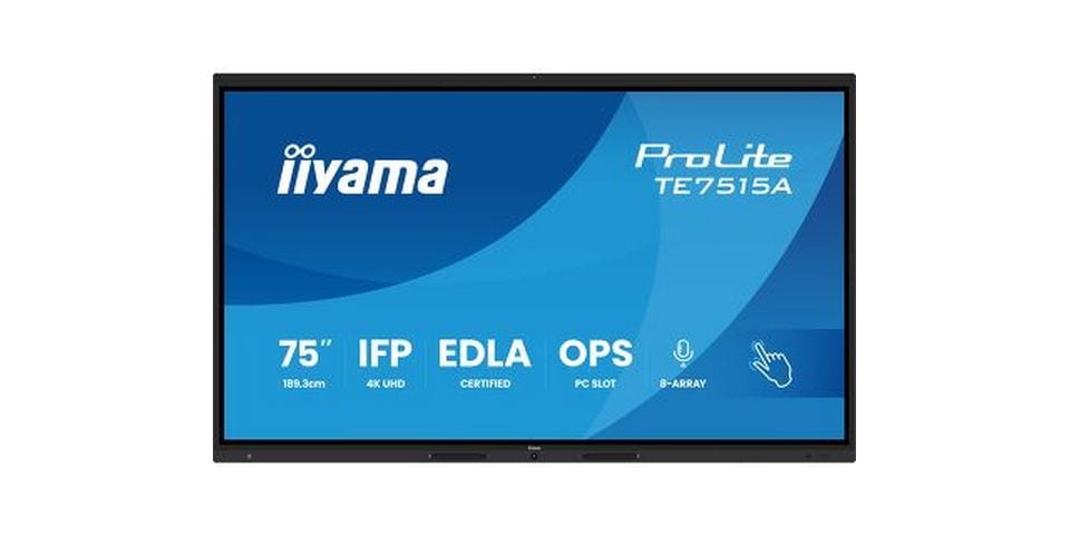 [2147699] iiyama Touch Display ProLite TE7515A-B2AG Infrarot 75 " (75 ")