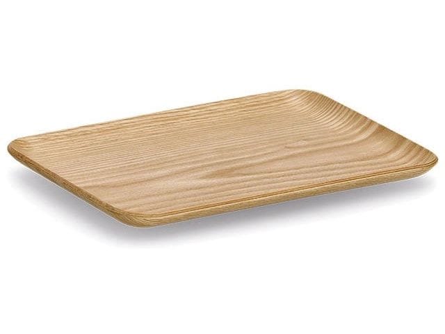 Zeller Present Serviertablett Holz/Eichefurnier Braun