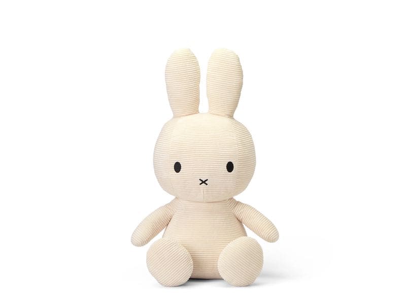 Bon Ton Toys Miffy ECO Kordsamt rosa 23 cm (23 cm, Weiss)