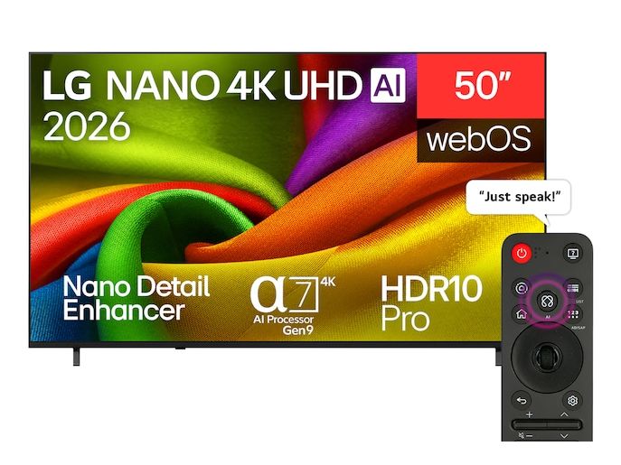 LG TV 50NU850B6LA 50", 3840 x 2160 (Ultra HD 4K), LED-LCD