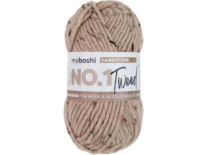 [1995859] myBoshi Wolle Nr. 1 Tweed Sandstein Beige (Beige)