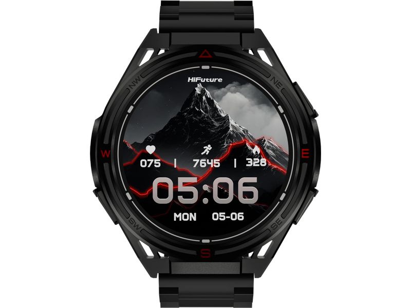 HiFuture HiFuture ACTIVE2 Smartwatch Schwarz