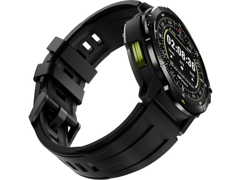 [2155674] HiFuture Vortex 1.46-Zoll HD-Display, GPS, Schwarz (Schwarz)