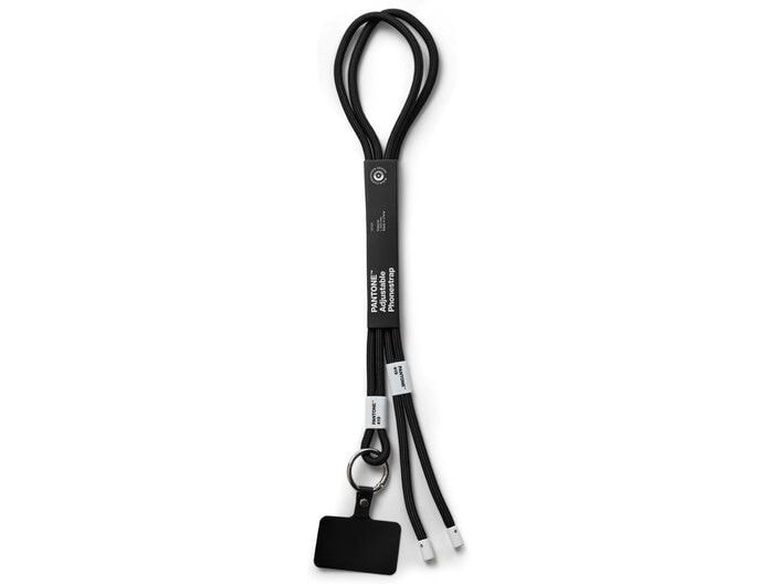 [2160779] Pantone by Copenhagen Design AdjustablePhonestrap Black419 (Schwarz)