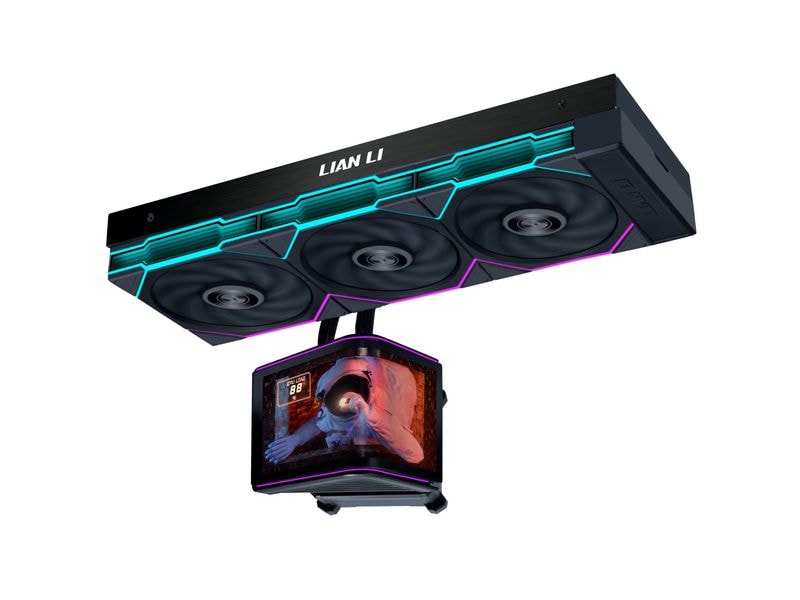 Lian Li Lian Li HydroShift II OLED Curved 360 UNI FAN TL AiO