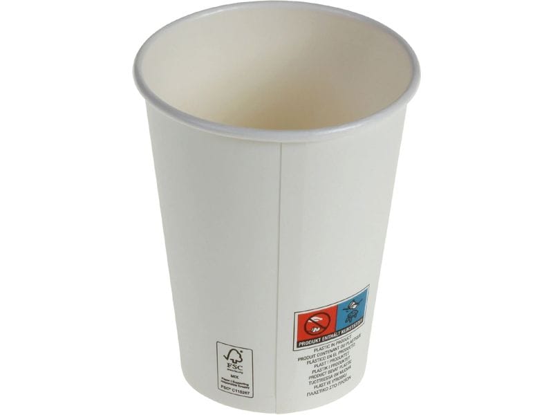 belesse nature Kartonbecher 3 dl weiss 50 Stück
