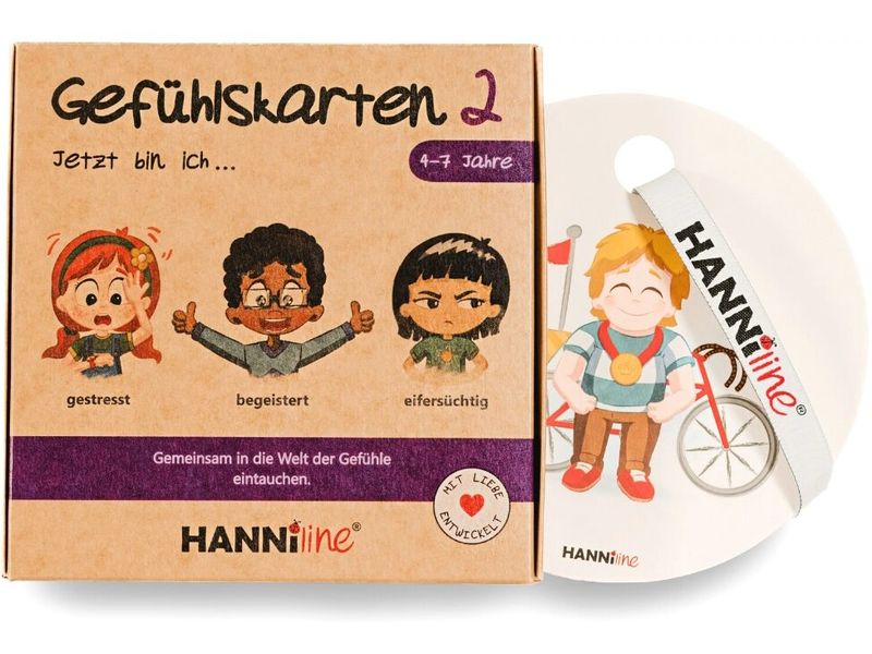 Hanniline Gefühlskarten 2 für Kinder