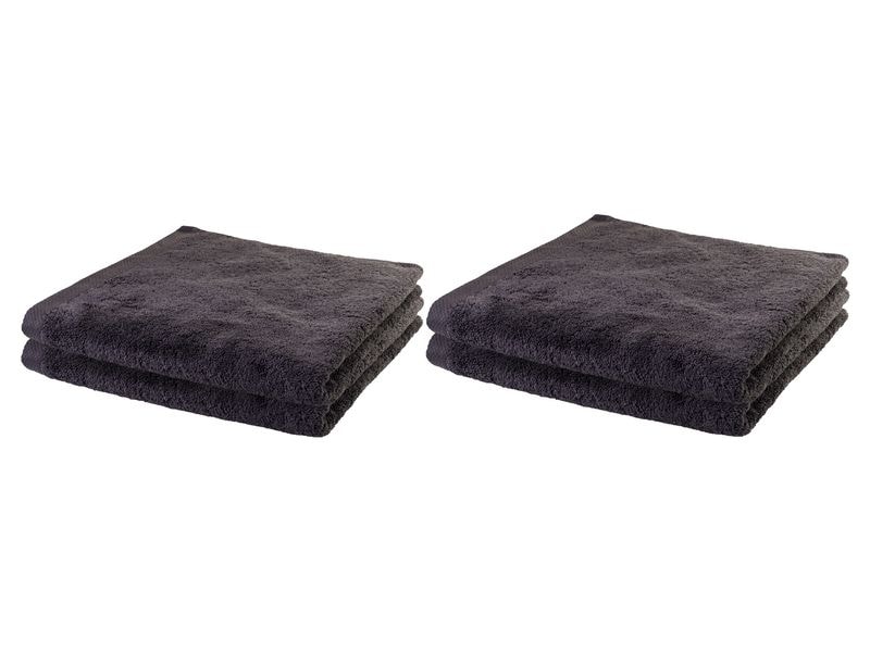 COCON Frottierwäscheset Anthrazit, 4er-Set