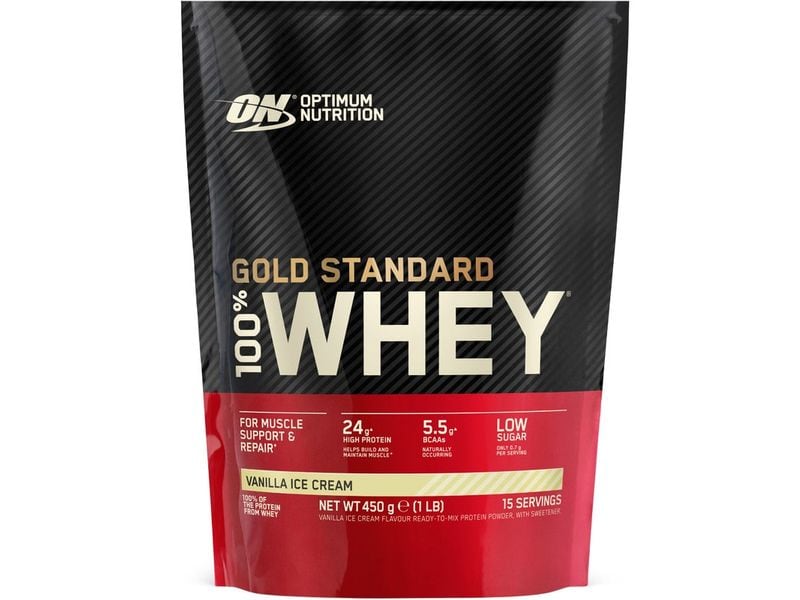 Optimum Nutrition Pulver Gold Standard Vanille 450 g