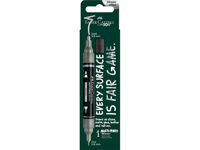 Faber-Castell Multimark Silber