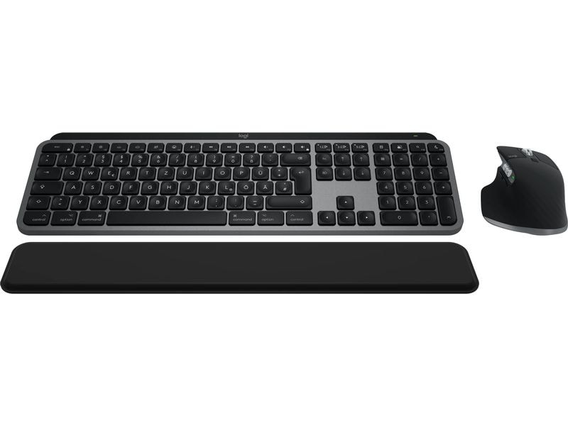 Logitech Tastatur-Maus-Set MX Keys S Combo für Mac (CH-Layout)