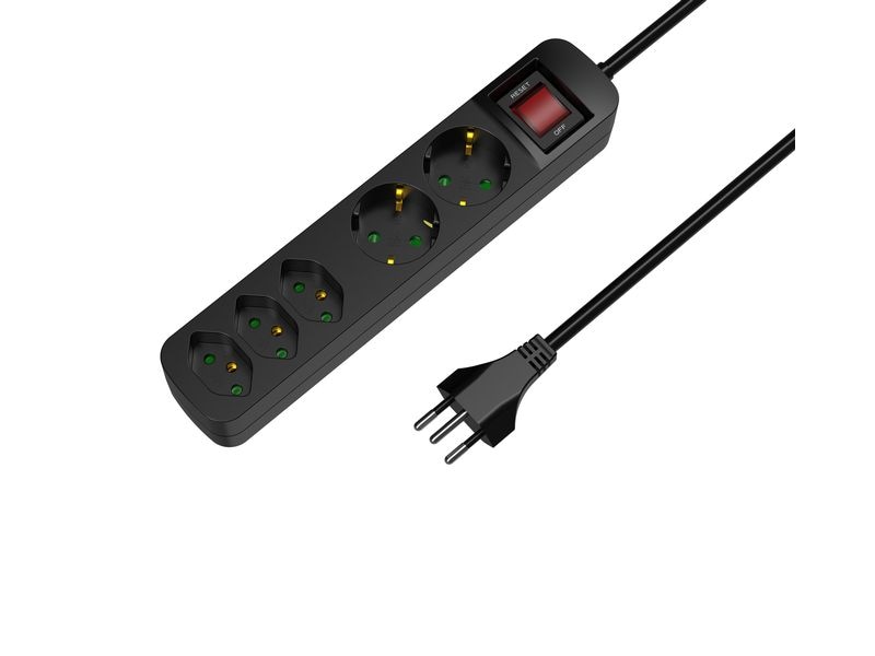 Schönenberger Steckdosenleiste CH/Schuko